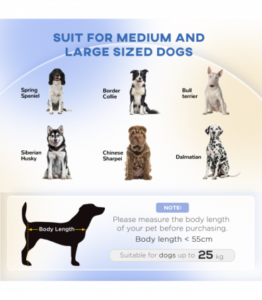 PawHut Dog Sofa Bed Raised Couch with Wooden Frame and Soft Cushion, Grey