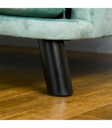 PawHut Dog Sofa, Pet Couch Bed for Medium, Large Dogs w/ Legs, Cushion - Green