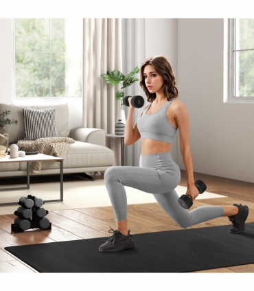 PawHut Dog Steps Dog Ramp, 3-Step Adjustable Height Pet Stairs for Medium Dogs