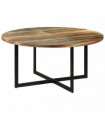 vidaXL Dining Table 150x75 cm Solid Wood Reclaimed