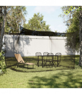 vidaXL Mosquito Net for Indoor Outdoor 156 Mesh Black 300x300x200 cm