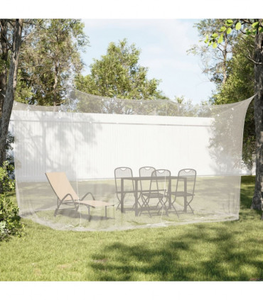 vidaXL Mosquito Net for Indoor Outdoor 156 Mesh White 300x300x200 cm