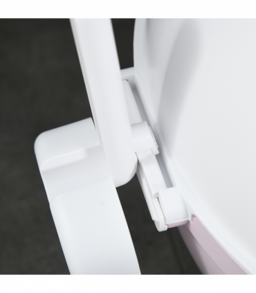 PawHut Large Cat Litter Box with Scoop, Front Entrance, 53 x 51 x 48cm - Pink