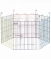 PawHut Pet Playpen Dog Puppy Crate Kennel with Door