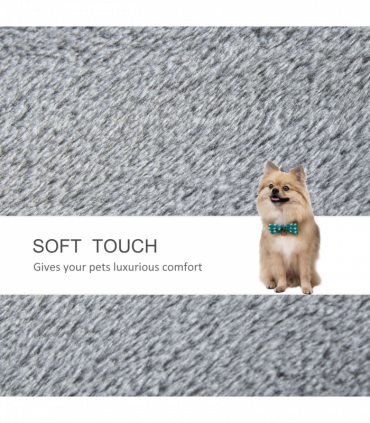 PawHut Pet Stairs with 3-step Stair, Scratching Posts, Platforms, Toy Ball