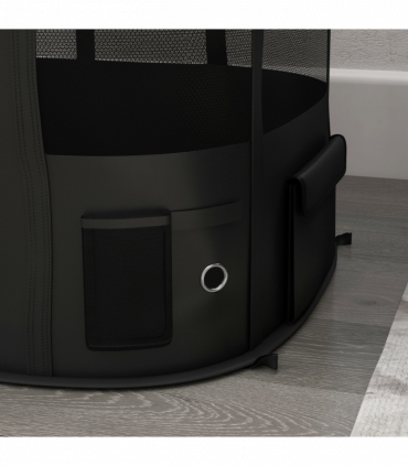 PawHut Portable Dog Pen for Puppies, Rabbits, Kittens, Guinea Pigs - Yellow