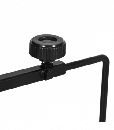 PawHut Reptile Lamp Stand, Adjustable Lamp Holder with Hook Hanging Base