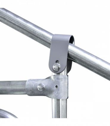 PawHut Walk In Chicken Run Large Galvanised Chicken Coop with Cover 6 x 3 x 2m