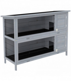 PawHut Walk in Chicken Run w/ Cover, Hanging Feeder, Perch, for 6-8 Chickens