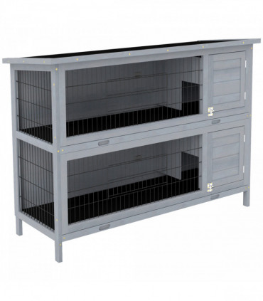 PawHut Walk in Chicken Run w/ Cover, Hanging Feeder, Perch, for 6-8 Chickens