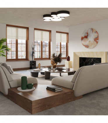 Pendant lamp PVC Arena minimalistic Design E27