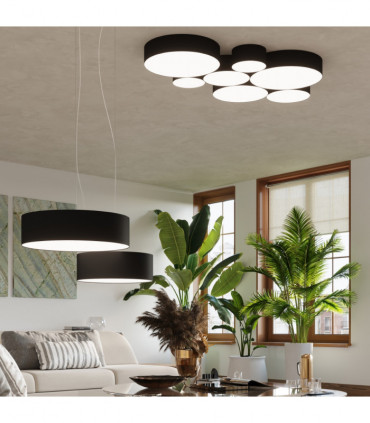 Pendant lamp PVC Arena minimalistic Design E27