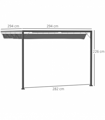 Pergola Retractable Canopy