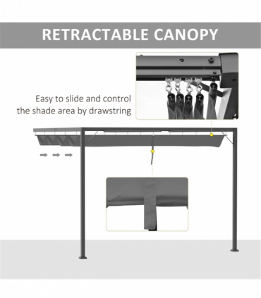 Pergola Retractable Canopy