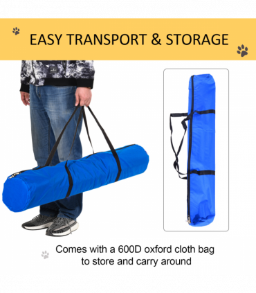 Pet Agility Set Training Play Kit Dog Hoop Poles Tunnel Obedience Equipment