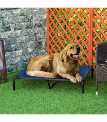 Pet Bed Raised Cot Dog Cat Elevated Puppy Hammock Camping Portable Waterproof