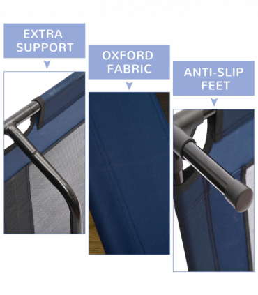 Pet Bed Raised Cot Dog Cat Elevated Puppy Hammock Camping Portable Waterproof