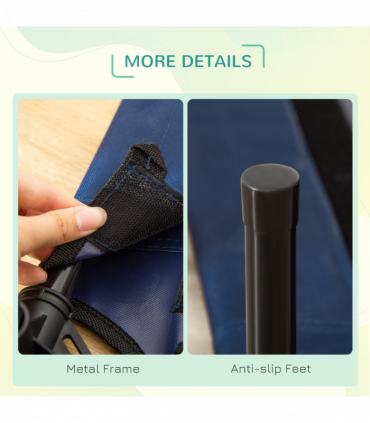 Pet Bed Raised Cot Dog Cat Elevated Puppy Hammock Camping Portable Waterproof