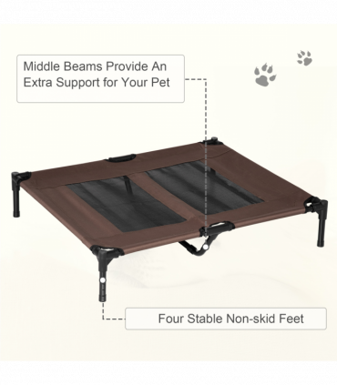 Pet Bed Raised Cot Dog Cat Elevated Puppy Hammock Camping Portable Waterproof