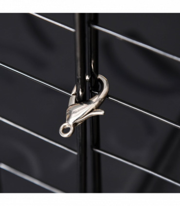 Pet Playpen DIY Small Animal Cage w/ Doors Ramps for Kitten Bunny Chinchilla