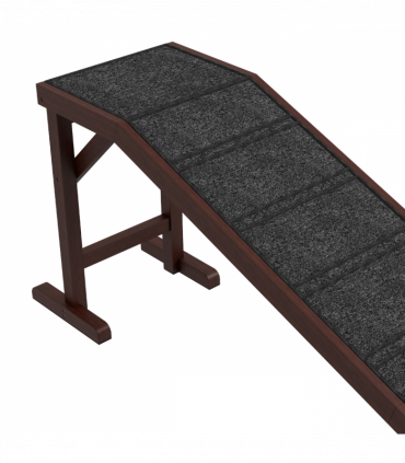Pet Ramp for Dogs Cats W/ Non-Slip Carpet for Bed Sofa, 188x40.5x63.5cm Pawhut