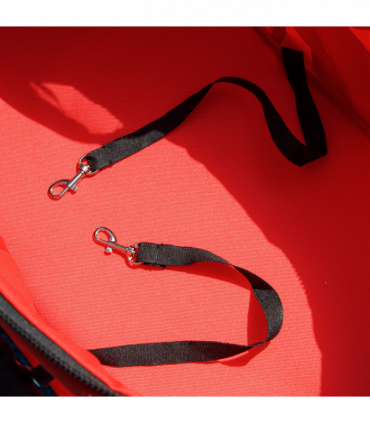 Pet Stroller No-Zip Foldable Travel Carriage with Brake Basket Adjustable Canopy