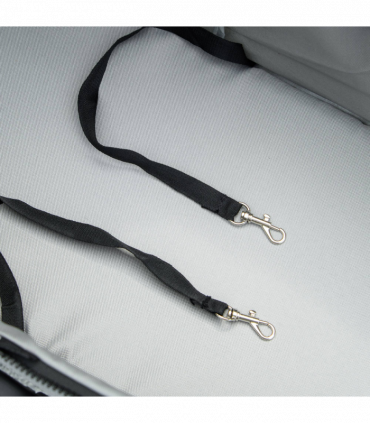 Pet Stroller No-Zip Foldable Travel Carriage with Brake Basket Adjustable Canopy