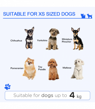 Pet Travel Backpack Bag Cat Dog Carrier w/ Trolley and Telescopic Wheel Grey