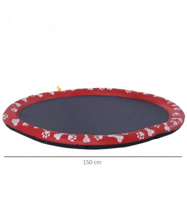 Pet splash sprinkler pad