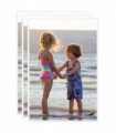vidaXL Photo Frames Collage 3pcs for Wall or Table White 21x29.7cm MDF