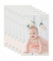 vidaXL Photo Frames Collage 5 pcs for Wall or Table Silver 70x90cm MDF