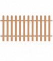 Picket Fence WPC 200x100 cm
