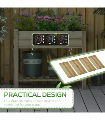 PieceRaised Garden Bed with