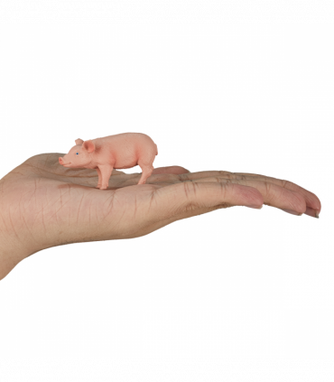 Piglet Toy  Realistic Farm Animal Figurine
