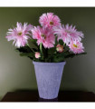Pink Potted Daisy Flowering Plant Artificial