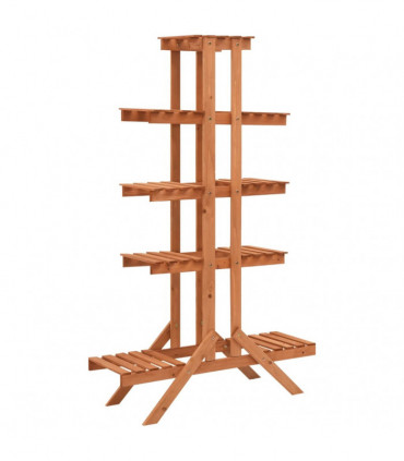 Plant Stand 83x25x132 cm Solid Firwood
