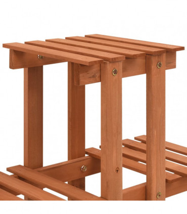 Plant Stand 83x25x132 cm Solid Firwood