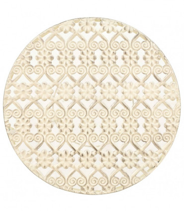 Plant Stand Set 3 Pieces Vintage Style Metal Antique White