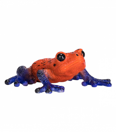 Poison Dart Tree Frog Toy  Realistic Rainforest Amphibian Figure
