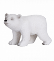 Polar Bear Cub Walking Toy  Realistic Arctic Animal Model