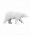 Polar Bear Toy Figure  Realistic Arctic Animal Model