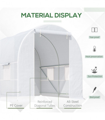 Polytunnel Greenhouse、Walk-in Green House