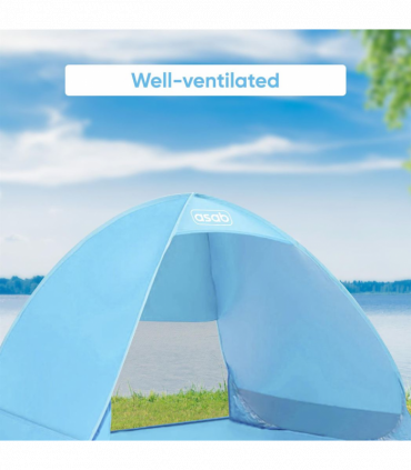 ASAB Pop Up Beach Tent - BLUE
