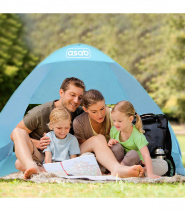 Pop Up Beach Tent - BLUE