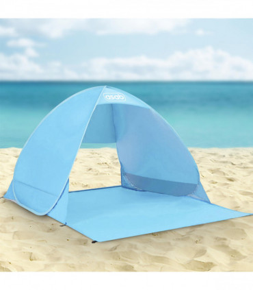 Pop Up Beach Tent - BLUE