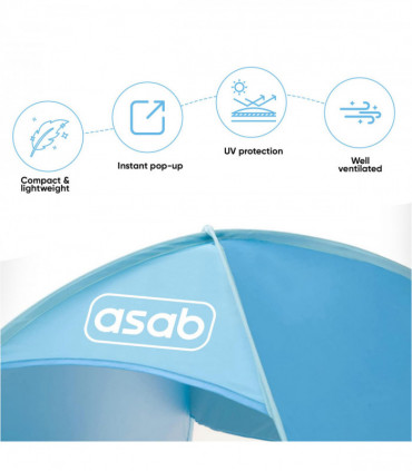Pop Up Beach Tent - BLUE