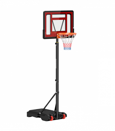 Portable Basketball Stand 160-210cm Adjustable Height Sturdy Rim Hoop Base Net