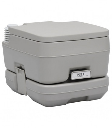 Portable Camping Toilet Grey 10+10 L