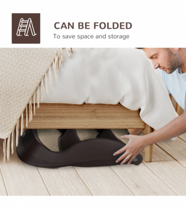 Portable Dog Steps Non-slip Pet Stairs 3-Step Design for High Beds Sofas, Brown