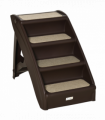Portable Dog Steps for Bed, Sofa Non-Slip Pet Stairs for Cats, Dogs - Brown